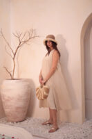 1025 Handmade Camel Straw Bag