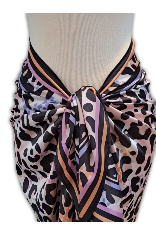 Silky Satin Beach Cover Up-03