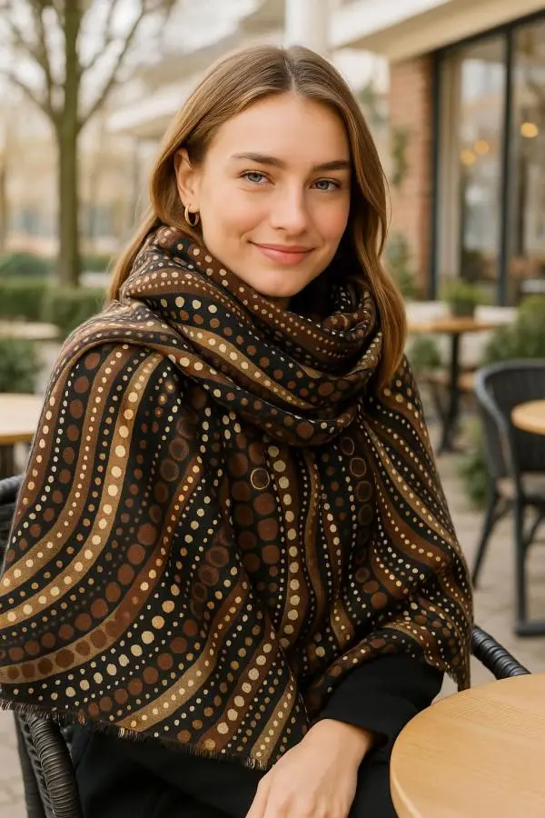 Luxurious Soft Turkish Cashmere Shawl-15
