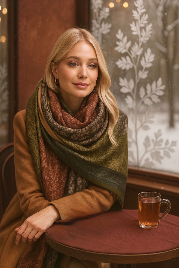 Luxurious Soft Turkish Cashmere Shawl