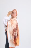 Karaca Premium Splash Silk Scarf-KRPSS02