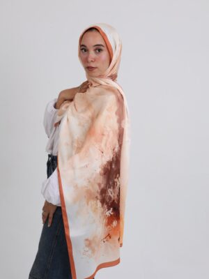 Karaca Premium Splash Silk Scarf-KRPSS02