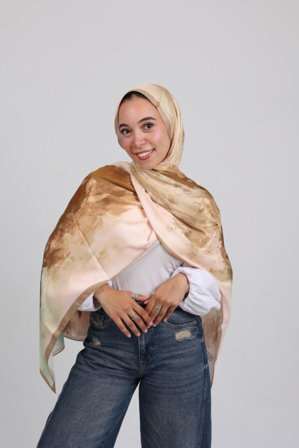 Karaca Premium Splash Silk Scarf-KRPSS03