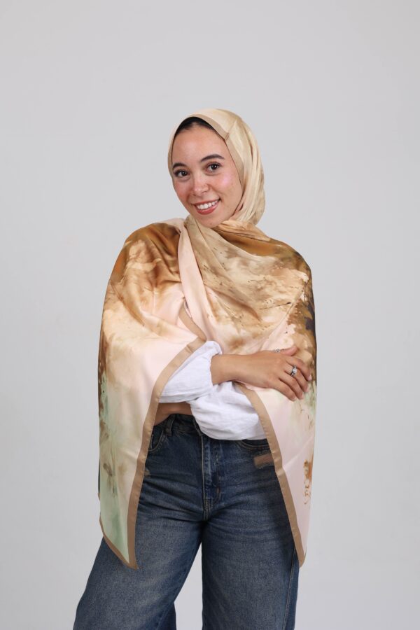 Karaca Premium Splash Silk Scarf-KRPSS03