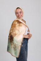 Karaca Premium Splash Silk Scarf-KRPSS03