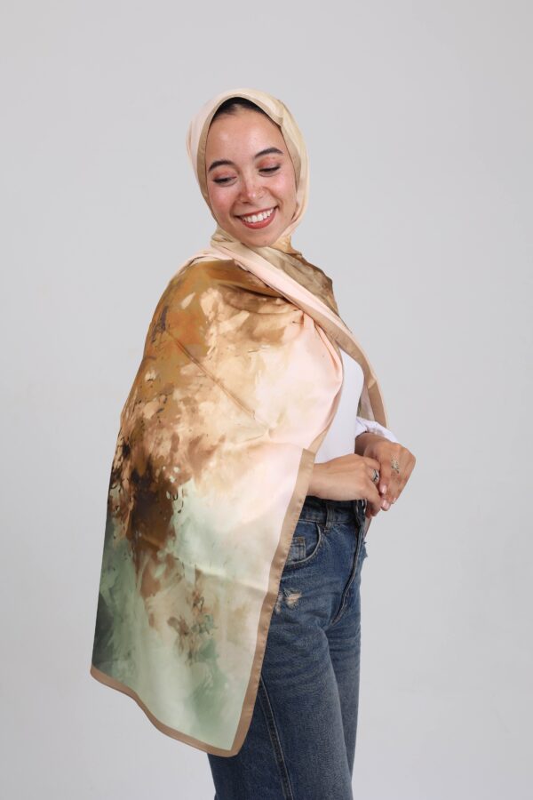 Karaca Premium Splash Silk Scarf-KRPSS03
