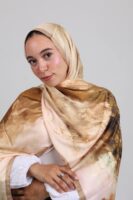 Karaca Premium Splash Silk Scarf-KRPSS03