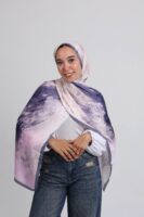 Karaca Premium Splash Silk Scarf-KRPSS04