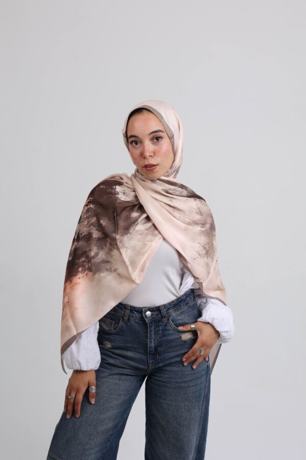Karaca Premium Splash Silk Scarf-KRPSS06