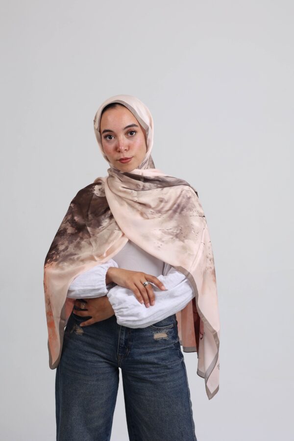 Karaca Premium Splash Silk Scarf-KRPSS06