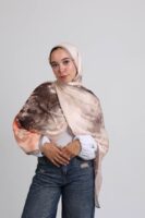 Karaca Premium Splash Silk Scarf-KRPSS06