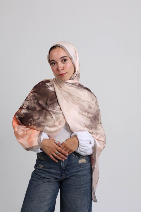 Karaca Premium Splash Silk Scarf-KRPSS06