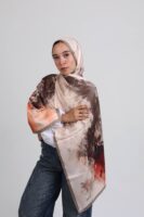 Karaca Premium Splash Silk Scarf-KRPSS06