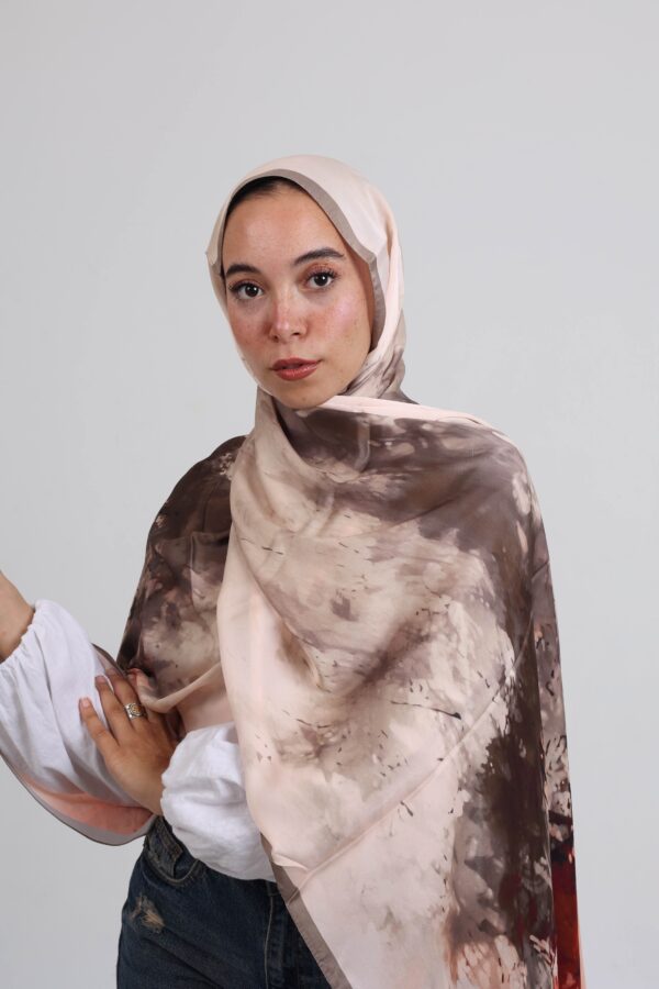 Karaca Premium Splash Silk Scarf-KRPSS06