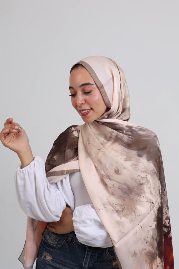 Karaca Premium Splash Silk Scarf-KRPSS06