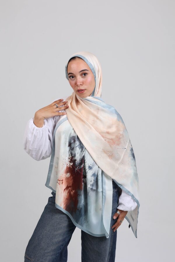 Karaca Premium Splash Silk Scarf-KRPSS0