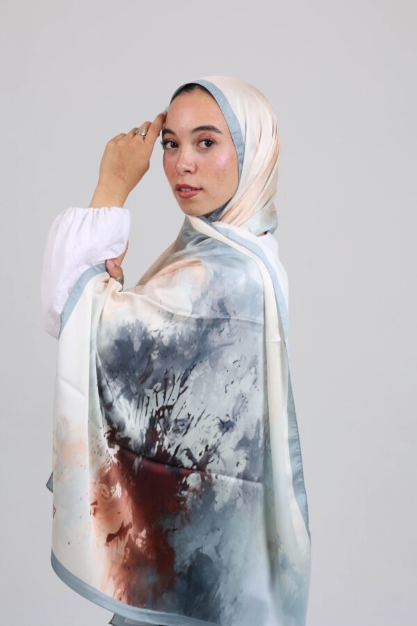Karaca Premium Splash Silk Scarf-KRPSS0