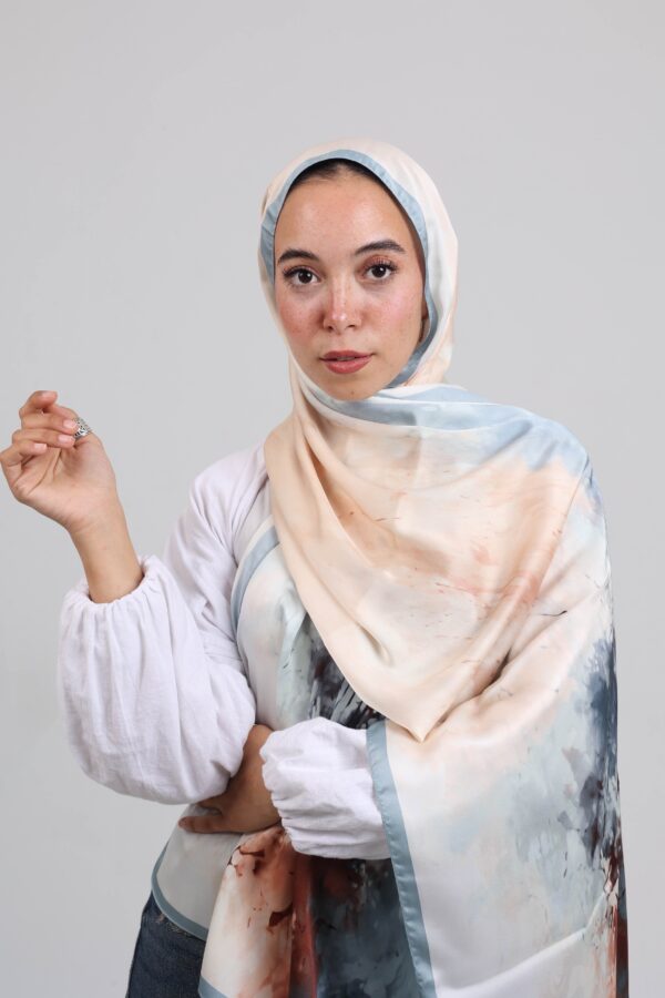 Karaca Premium Splash Silk Scarf-KRPSS0