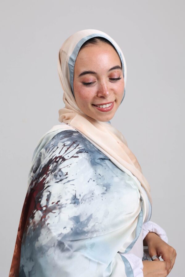 Karaca Premium Splash Silk Scarf-KRPSS0