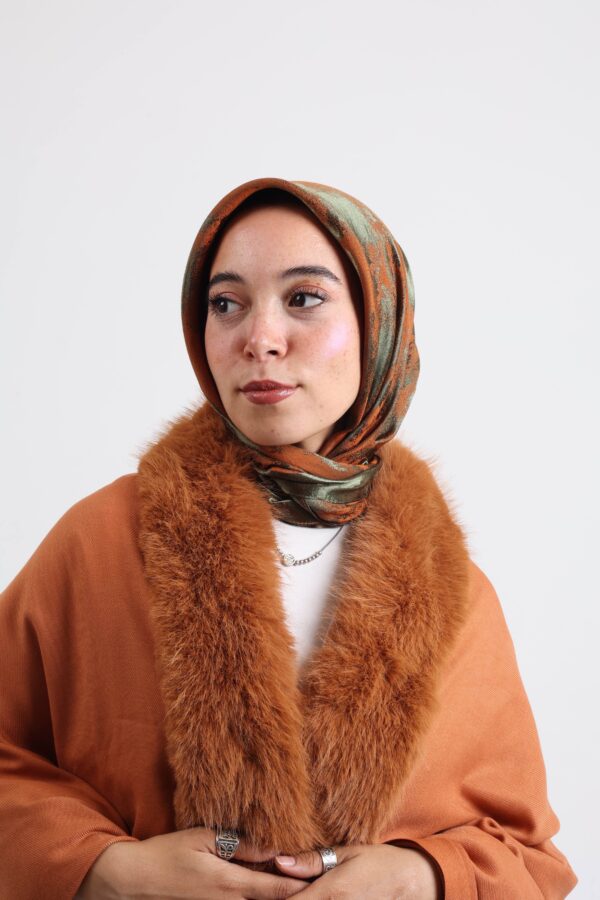 Premium Fur Tassel Poncho-Havan