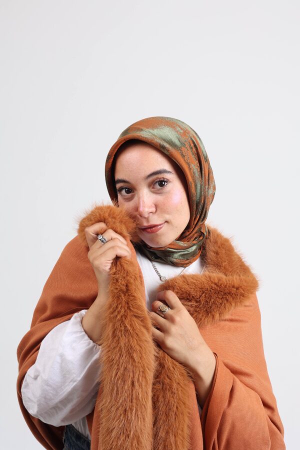 Premium Fur Tassel Poncho-Havan