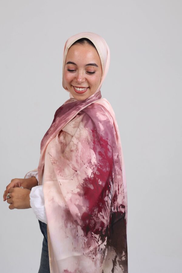 Karaca Premium Splash Silk Scarf-KRPSS07