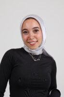 Janjan Silky Satin Square Scarf-Silver