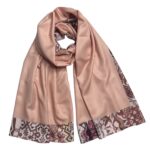 Silky Satin Arabesque Scarf-04