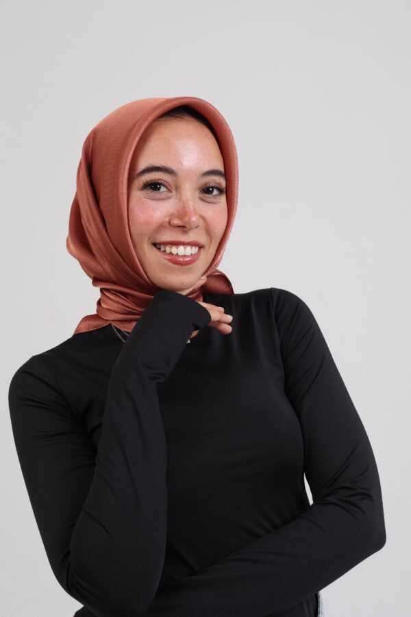 Janjan Silky Satin Square Scarf-Havan