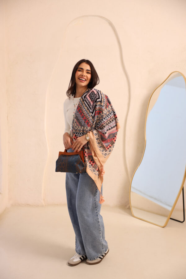 Luxurious Soft Turkish Cashmere Shawl-09