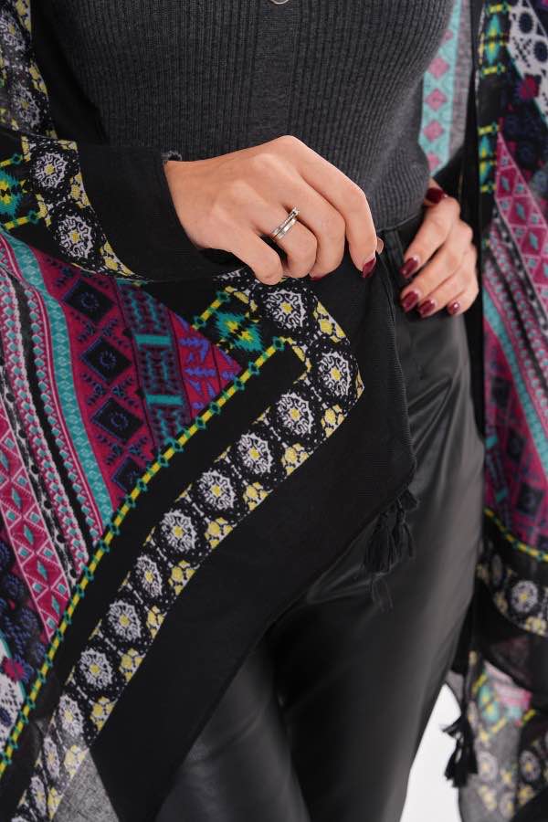 Luxurious Soft Turkish Cashmere Shawl-07