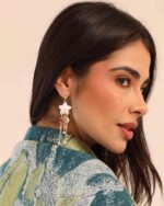 Jasper Handmade Polymer Clay Star Earrings