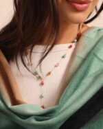 Jasper Candy Cube Necklace
