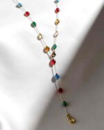 Jasper Candy Cube Necklace