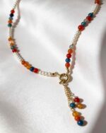 Jasper Handmade Colorful Bead Necklace