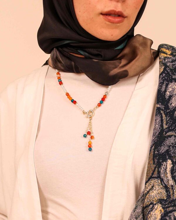 Jasper Handmade Colorful Bead Necklace