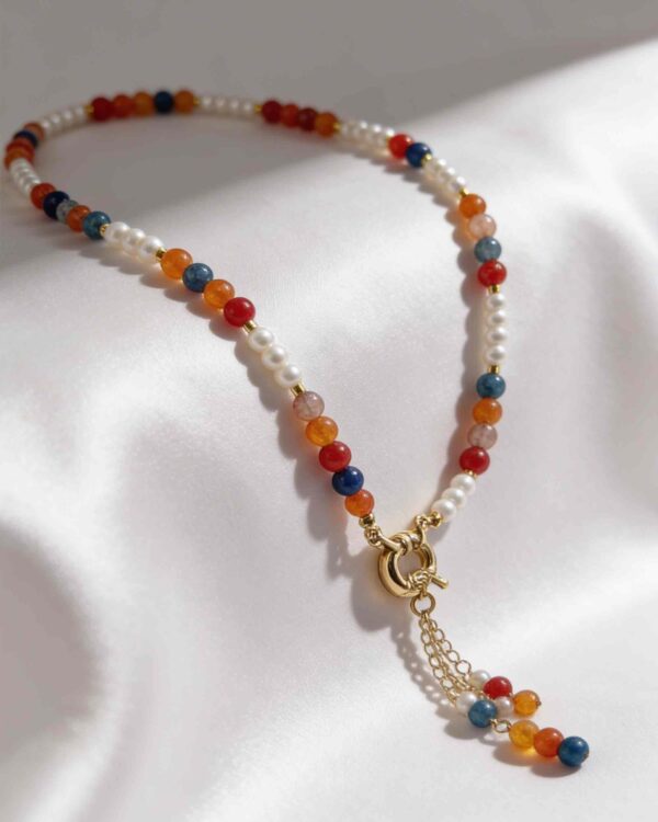 Jasper Handmade Colorful Bead Necklace
