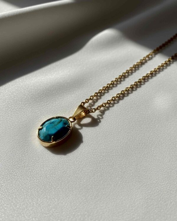 Jasper Turquoise Stone Necklace