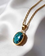 Jasper Turquoise Stone Necklace