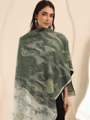 Luxurious Double Sided Soft Wool Shawl