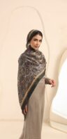 Arabian Nights Luxury Silk Scarf-Army