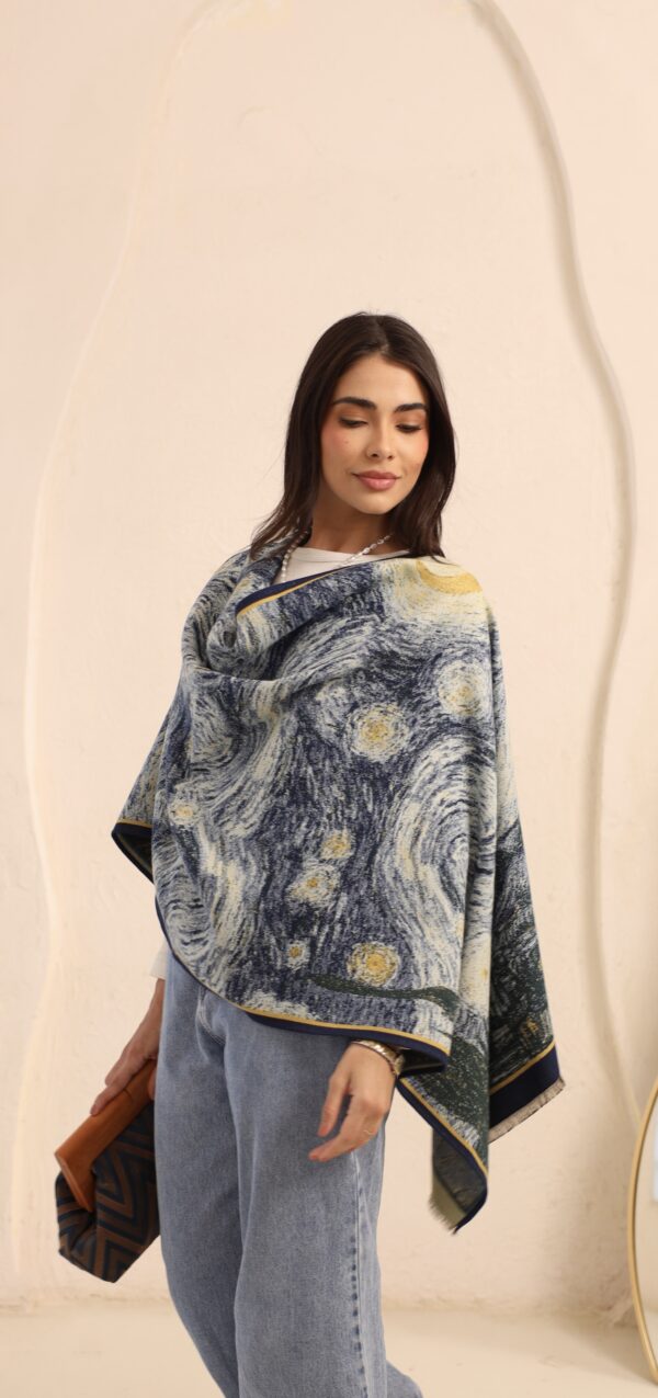 Luxurious Double Sided Soft Wool Shawl