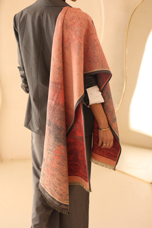 Luxurious Double Sided Soft Wool Shawl