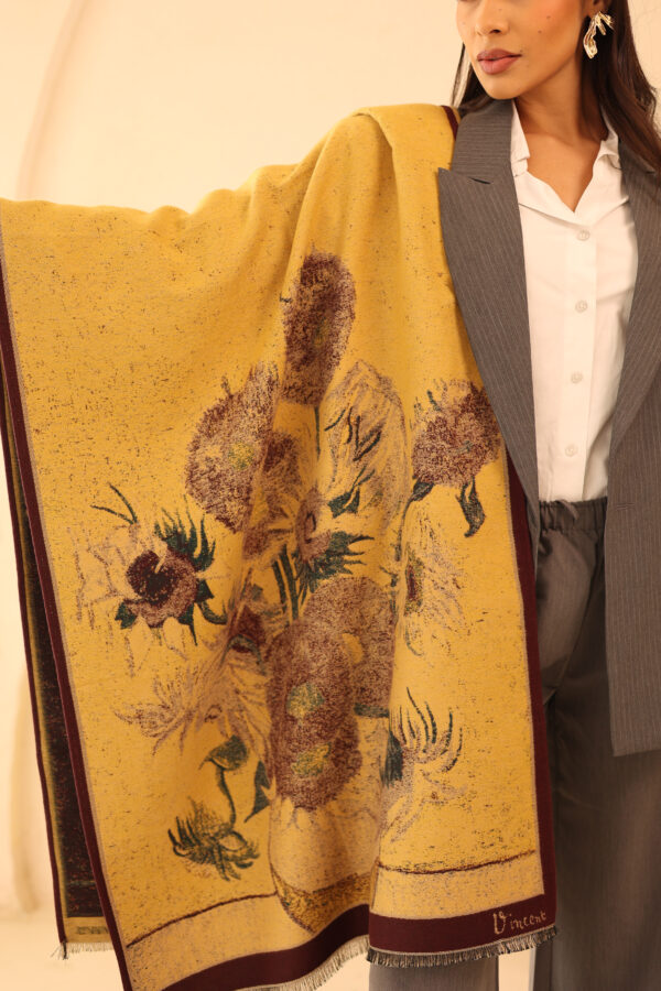 Luxurious Double Sided Soft Wool Shawl