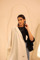 Luxurious Soft Wool Shawl-Off White