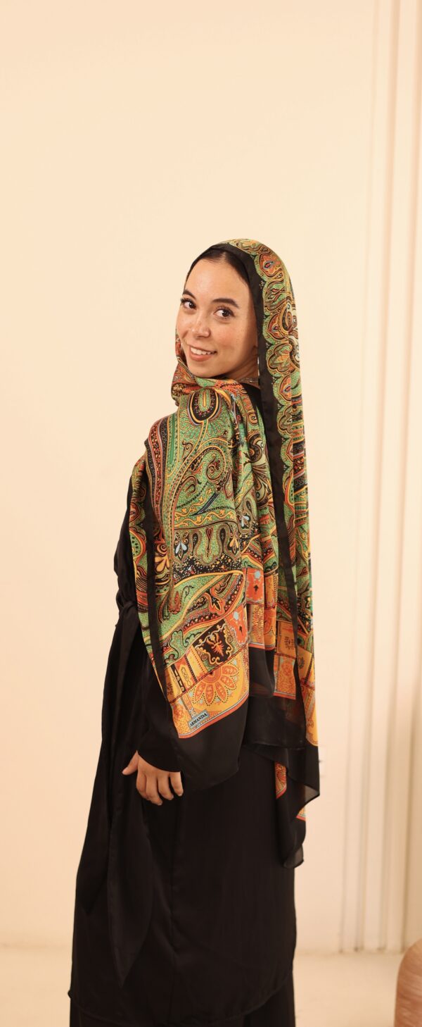 Arabian Nights Luxury Silk Scarf-Mixed Colors