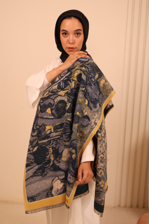 Luxurious Double Sided Soft Wool Shawl