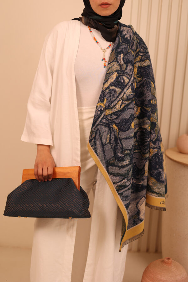 Luxurious Double Sided Soft Wool Shawl