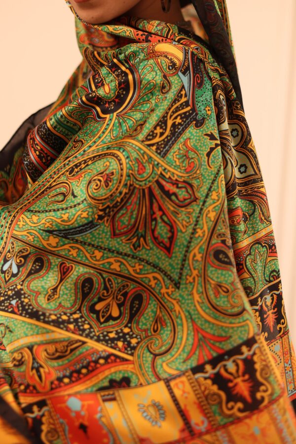 Arabian Nights Luxury Silk Scarf-Mixed Colors