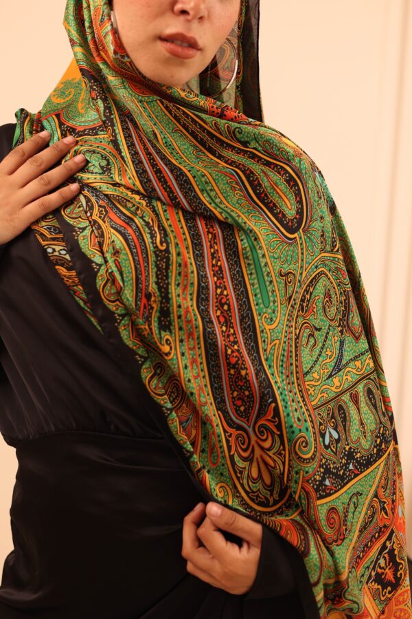 Arabian Nights Luxury Silk Scarf-Mixed Colors